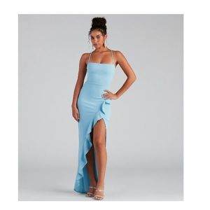 Light blue dress size medium from Windsor store